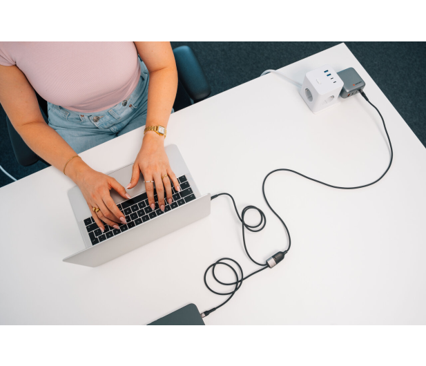 Verbatim Sync & Charge USB-C to Dual USB-C cable 100W 150 cm - 1607291 - zdjęcie 3